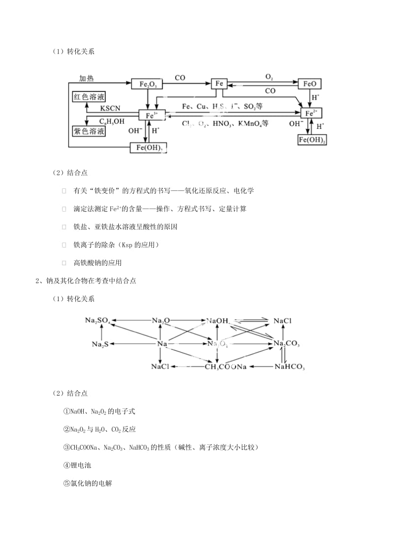 2019-2020年高考化学 考点总动员系列 专题07 金属及其化合物（含解析）.doc_第2页