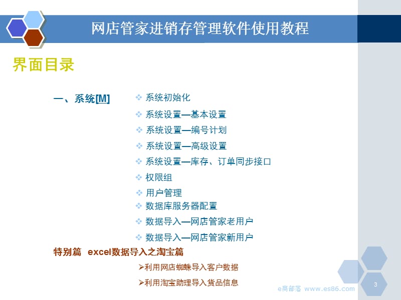 网店进销存管理软件网店管家操作教程.ppt_第3页