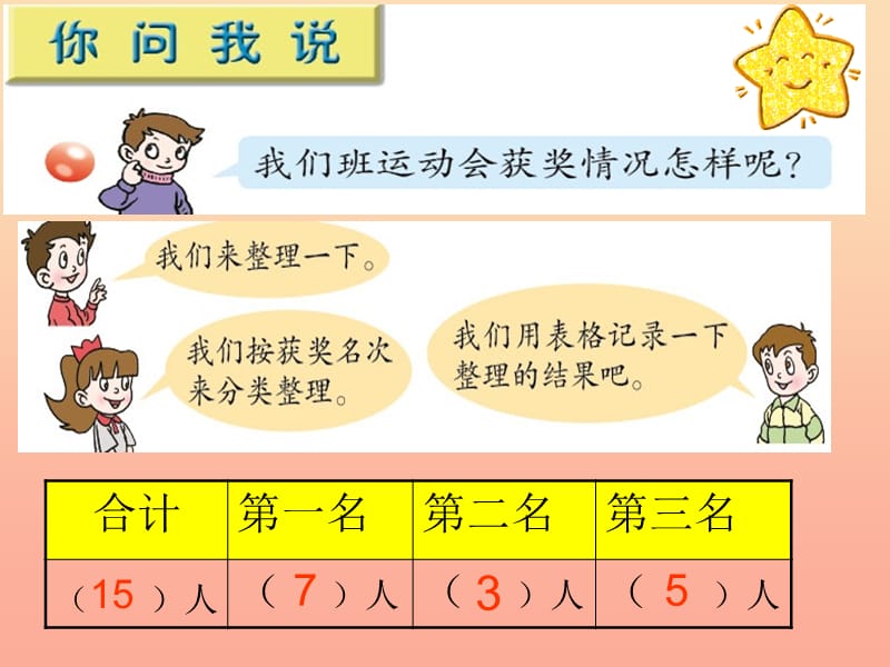 2019春二年级数学下册 第九单元《我是体育小明星—数据的收集与整理（一）》课件1 青岛版六三制.ppt_第3页