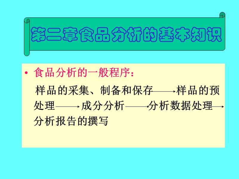 食品检验员：食品检验基础知识培训.ppt_第2页