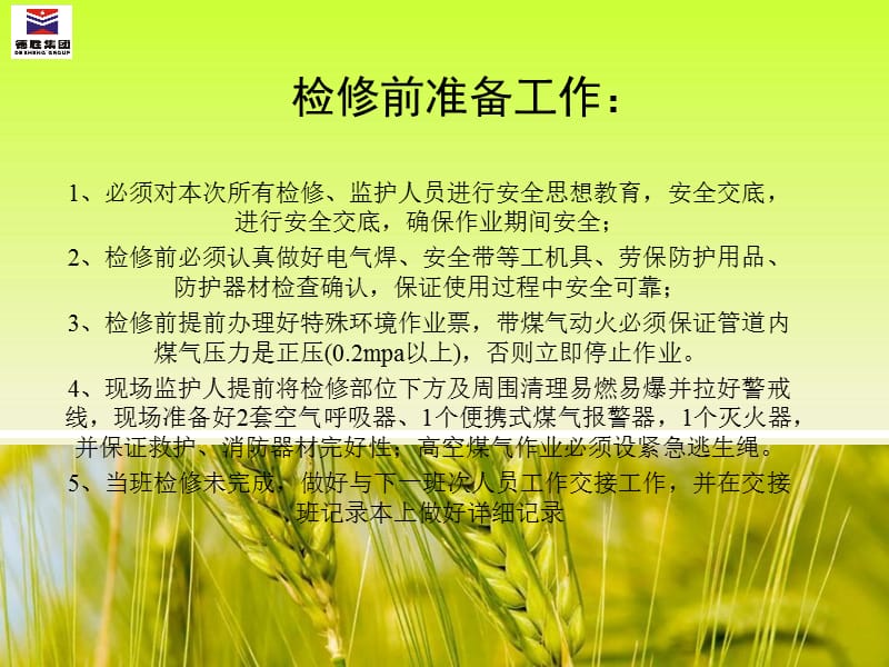 汇总炼铁煤气作业的安全措施煤气管道等.ppt_第2页