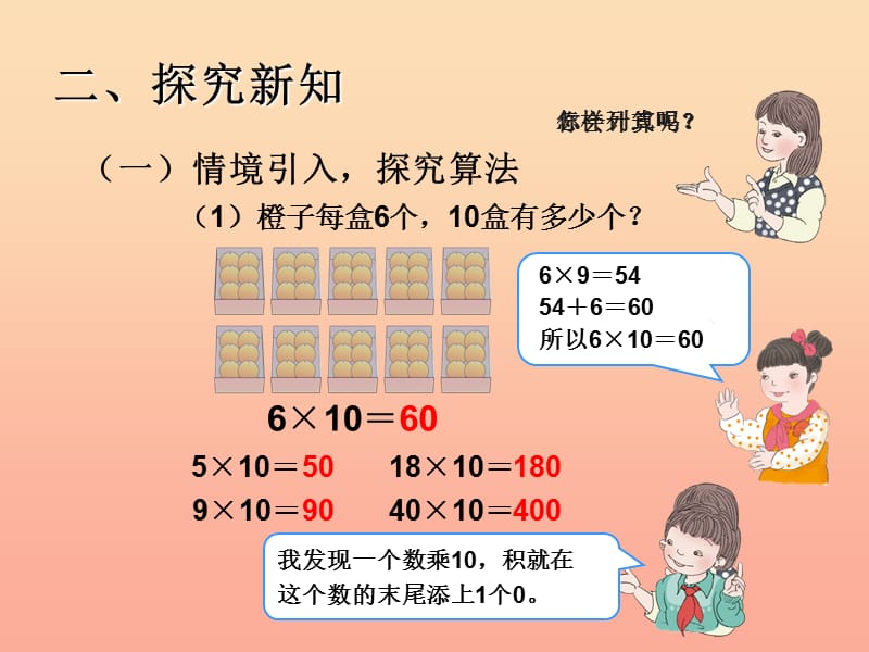 2019春三年级数学下册 4《两位数乘两位数》口算乘法（例2）课件 （新版）新人教版.ppt_第3页