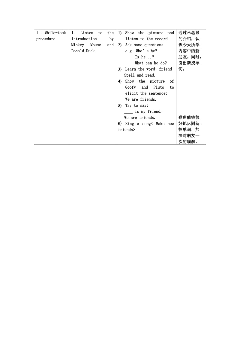 三年级英语上册《Module 2 Me, my family and friends》教案 上海本地版.doc_第2页