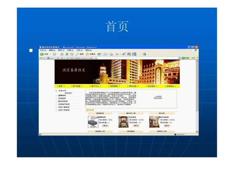 酒店客房预定管理系统.ppt_第3页