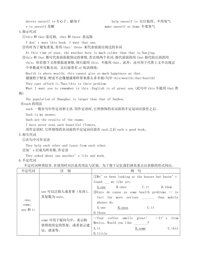 2019-2020年高考英语 代词 数词讲解与运用教案 新人教版.doc_第2页