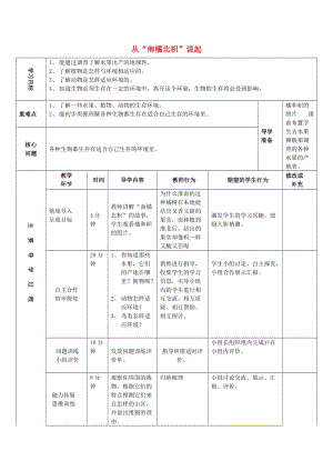 2019秋六年級科學(xué)上冊 1.2《從南橘北枳說起》導(dǎo)學(xué)案 湘教版.doc