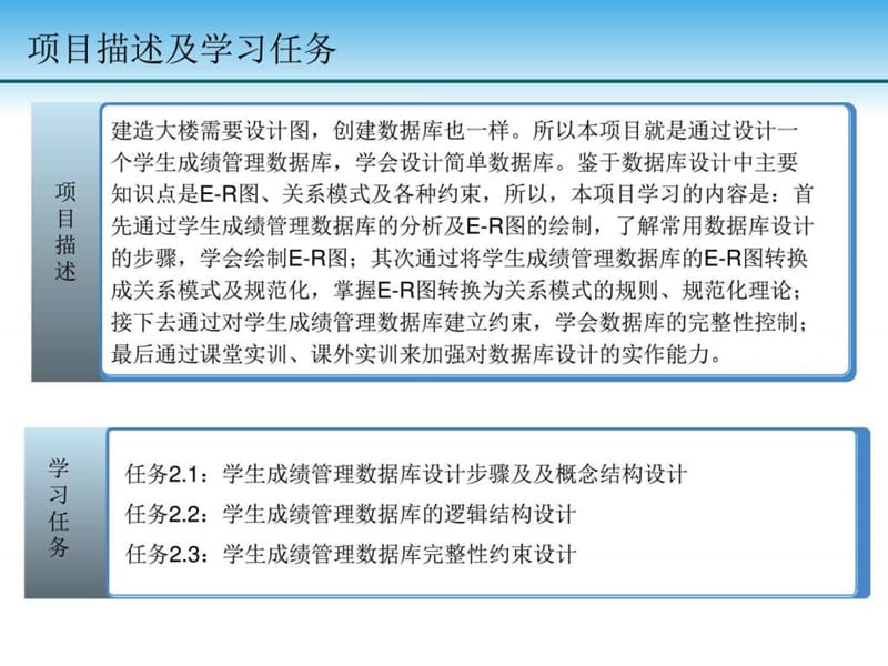 项目2学生成绩管理数据库设计.ppt_第3页