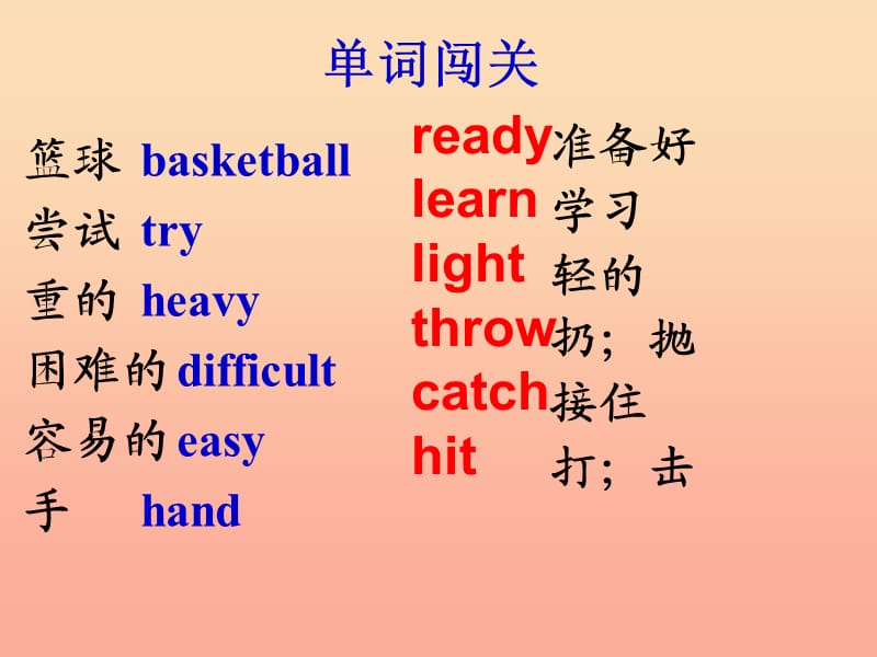 2019春六年级英语下册 Lesson 3《Let’s play》课件5 （新版）冀教版.ppt_第2页