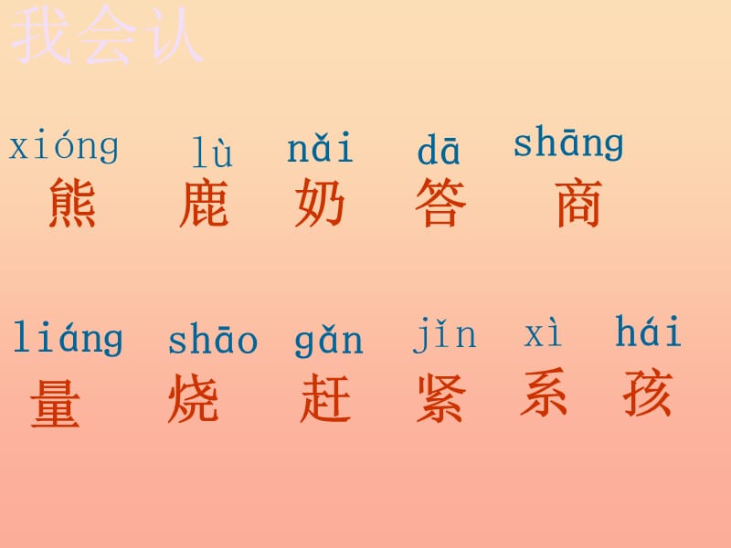 2019年秋季版一年级语文下册课文517小熊和小鹿课件2语文S版.ppt_第3页