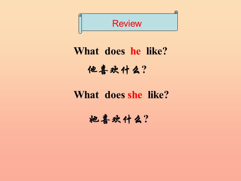 2019年五年级英语上册 Lesson 5 What does he like课件1 科普版.ppt_第3页