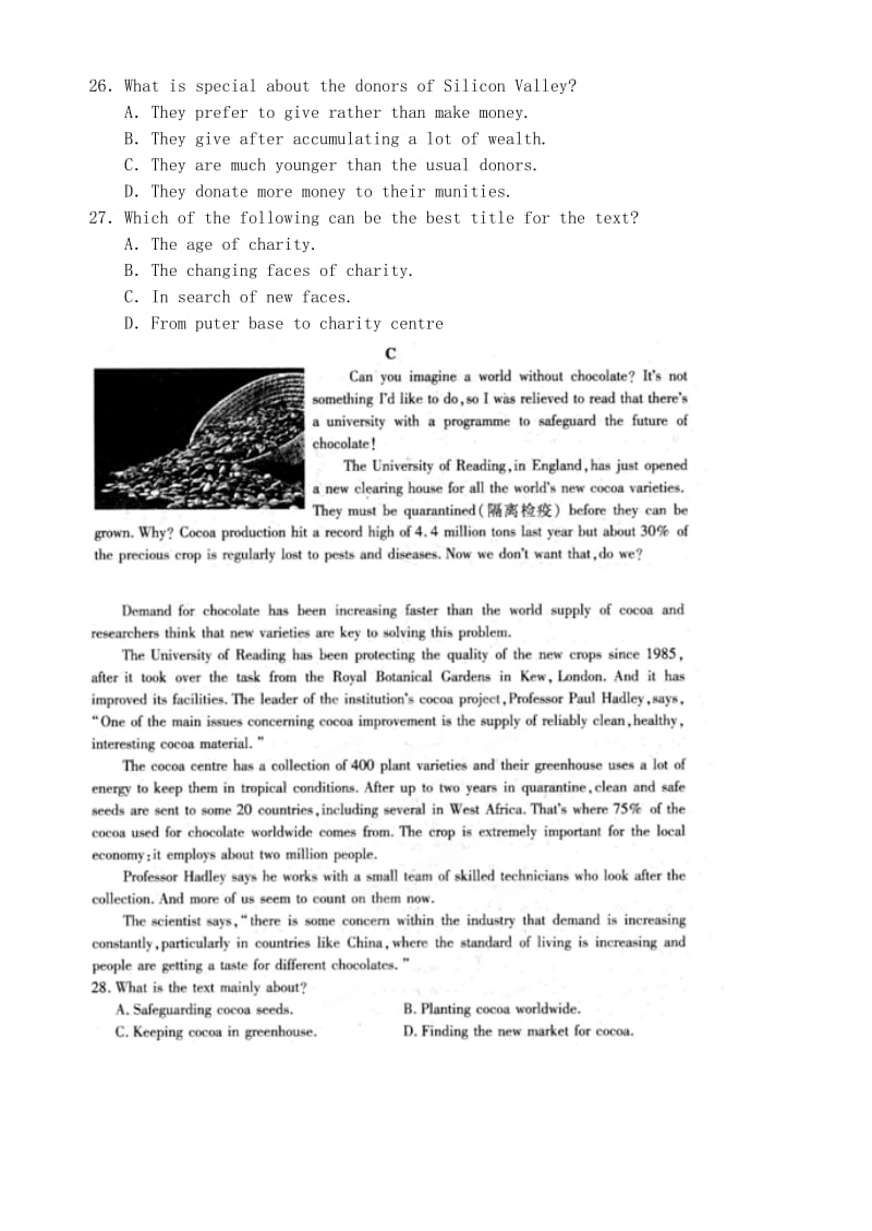 2019-2020年高考英语优题训练系列（9）.doc_第3页