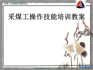 采煤工現(xiàn)場(chǎng)操作技能培訓(xùn).ppt