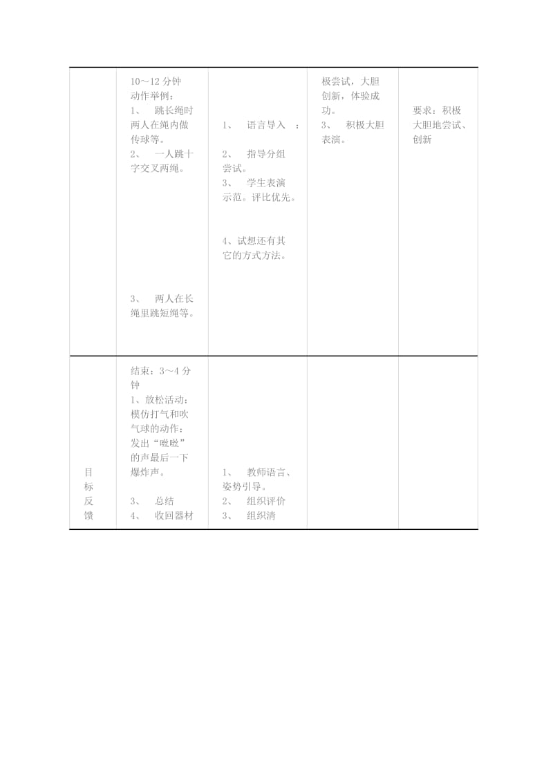 二年级体育下册 跳双绳教案.doc_第3页