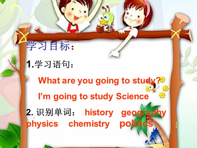 2019春六年级英语下册 Module 10 Unit 2《What are you going to study》课件2 （新版）外研版.ppt_第2页