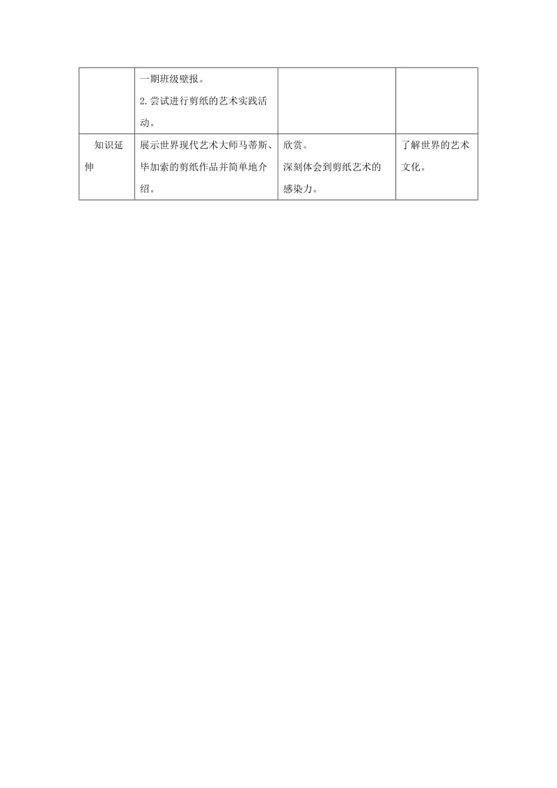 四年级美术上册 第20课 剪纸中的阳刻和阴刻教案 人美版.doc_第3页