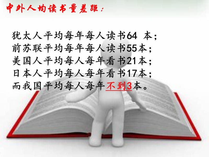 我读书,我快乐六年级主题班会ppt课件.ppt_第3页