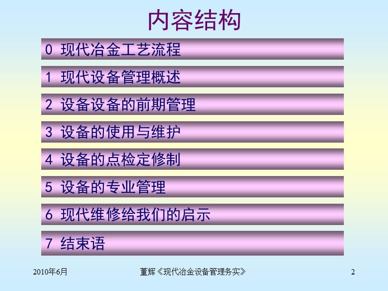 现代冶金设备管理务实讲座.ppt_第2页