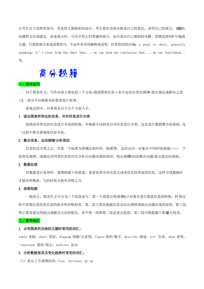 2019-2020年高考英语大题精做14书面表达图表类含解析新人教版.doc_第2页