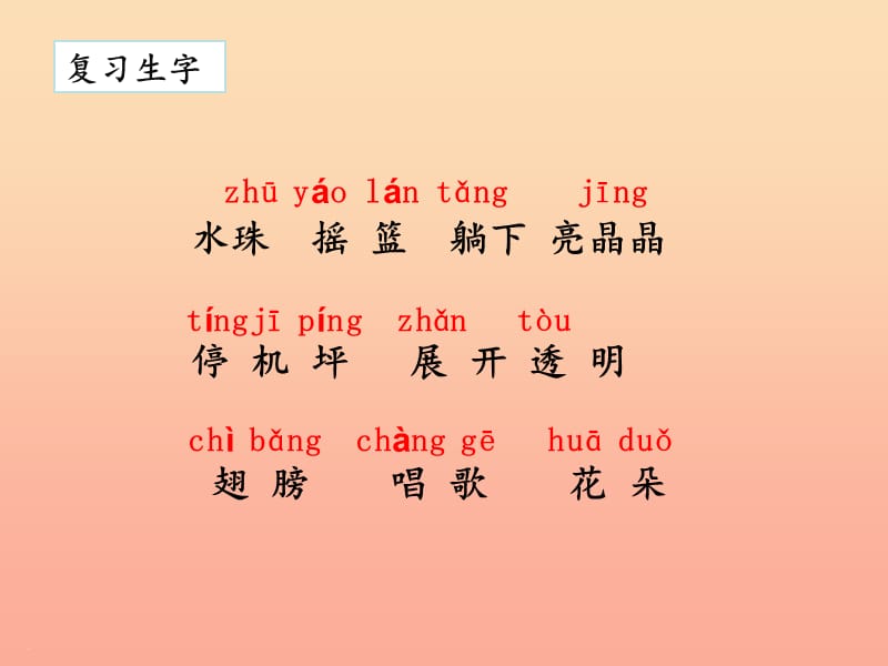 2019一年级语文下册课文413荷叶圆圆第二课时课件新人教版.ppt_第2页