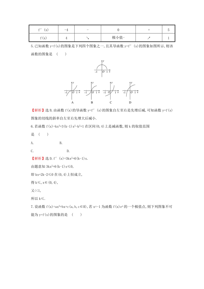 2019-2020年高中数学第三章导数及其应用单元质量评估含解析新人教A版.doc_第2页