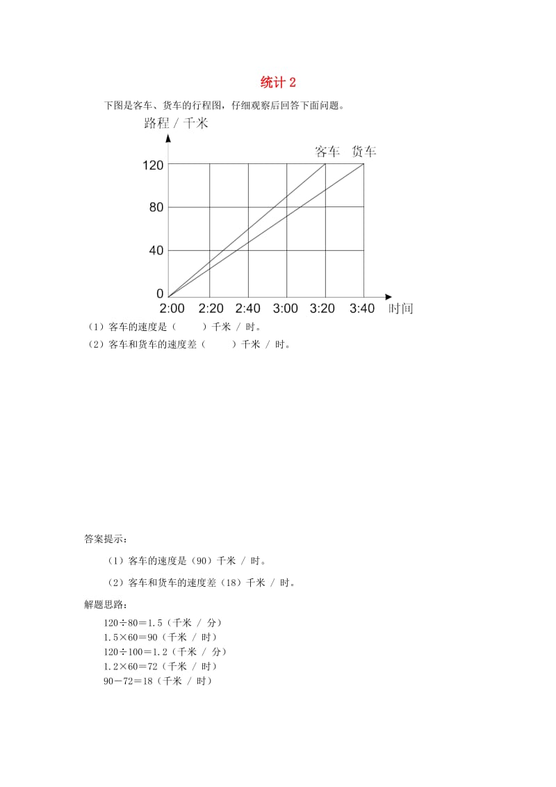 五年级数学下册 7 折线统计图补充习题（2） 新人教版.doc_第1页