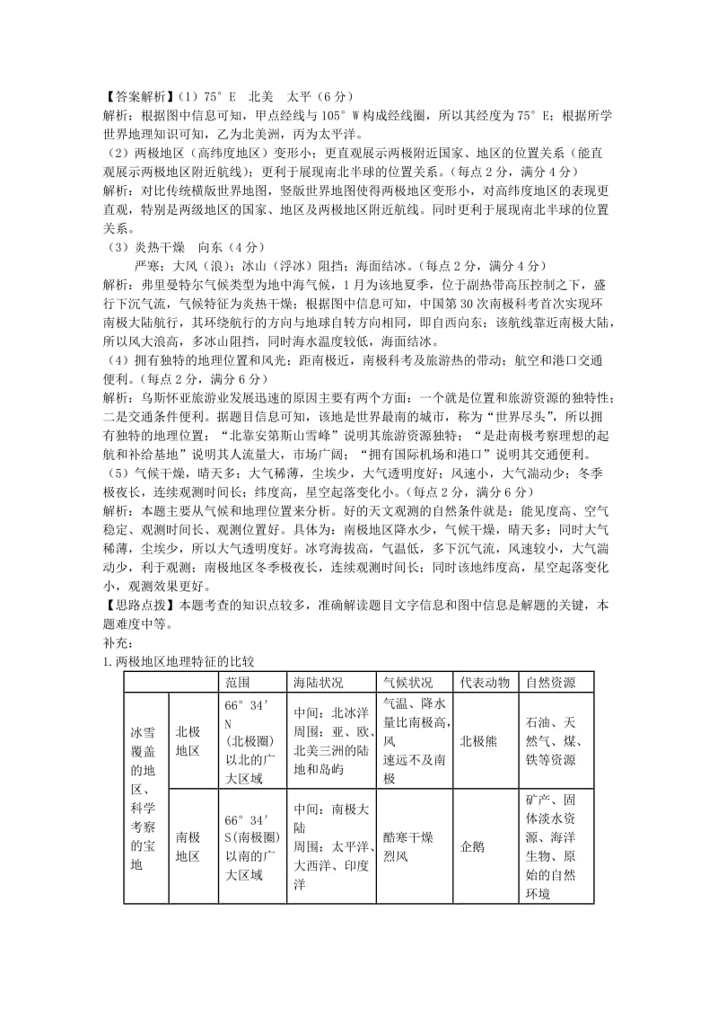 2019年高考地理 试题汇编 L1区域地理环境与与人类活动.doc_第2页