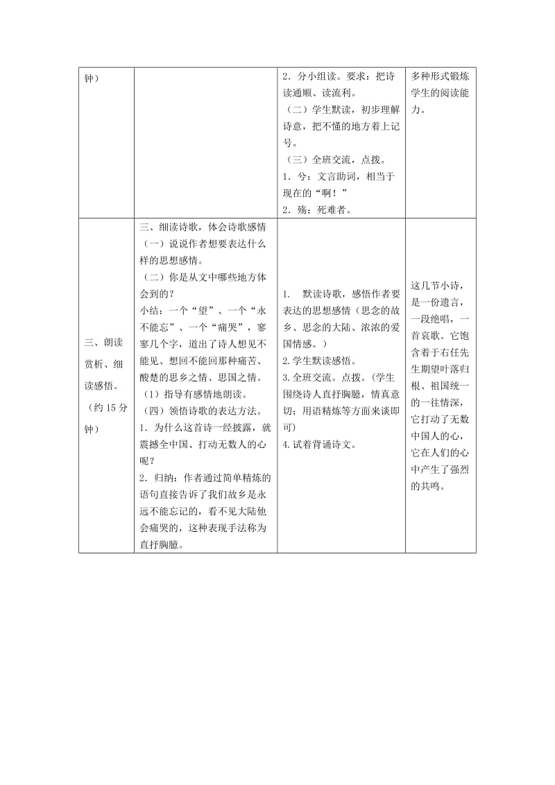 2019年六年级语文上册 7.望大路（1）教案 语文S版.doc_第3页