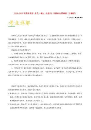 2019-2020年高考英語 考點一遍過 專題56 書面表達圖畫類（含解析）.doc