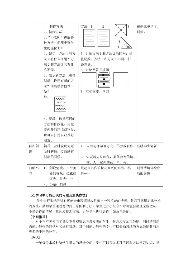 一年级美术上册 多彩的拉花教案 人美版.doc_第2页