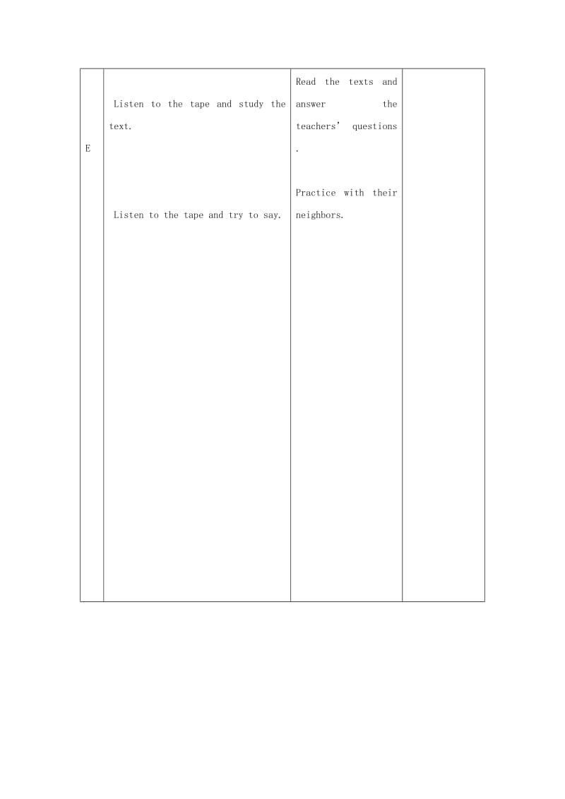 六年级英语上册 Unit 7 future（Lesson 41-42）教案 人教新起点.doc_第2页