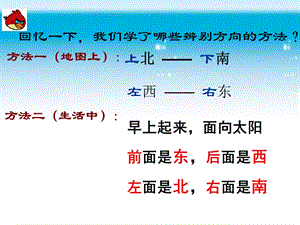 2019春三年級數(shù)學(xué)下冊 1《位置與方向（一）》認(rèn)識東北、東南、西北、西南課件2 （新版）新人教版.ppt