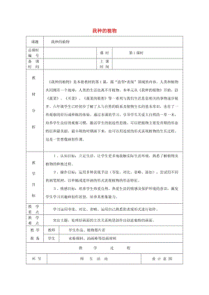 六年級(jí)美術(shù)上冊(cè) 我種的植物教案設(shè)計(jì) 蘇少版.doc