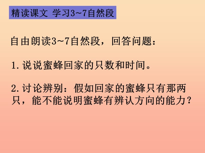 2019三年级语文下册第四单元14蜜蜂第2课时课件新人教版.ppt_第3页