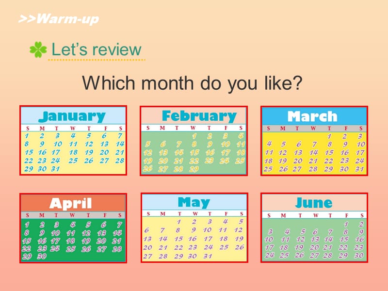 2019六年级英语上册 Unit 5 July is the seventh month（Lesson 25）教学课件 人教精通版.ppt_第3页