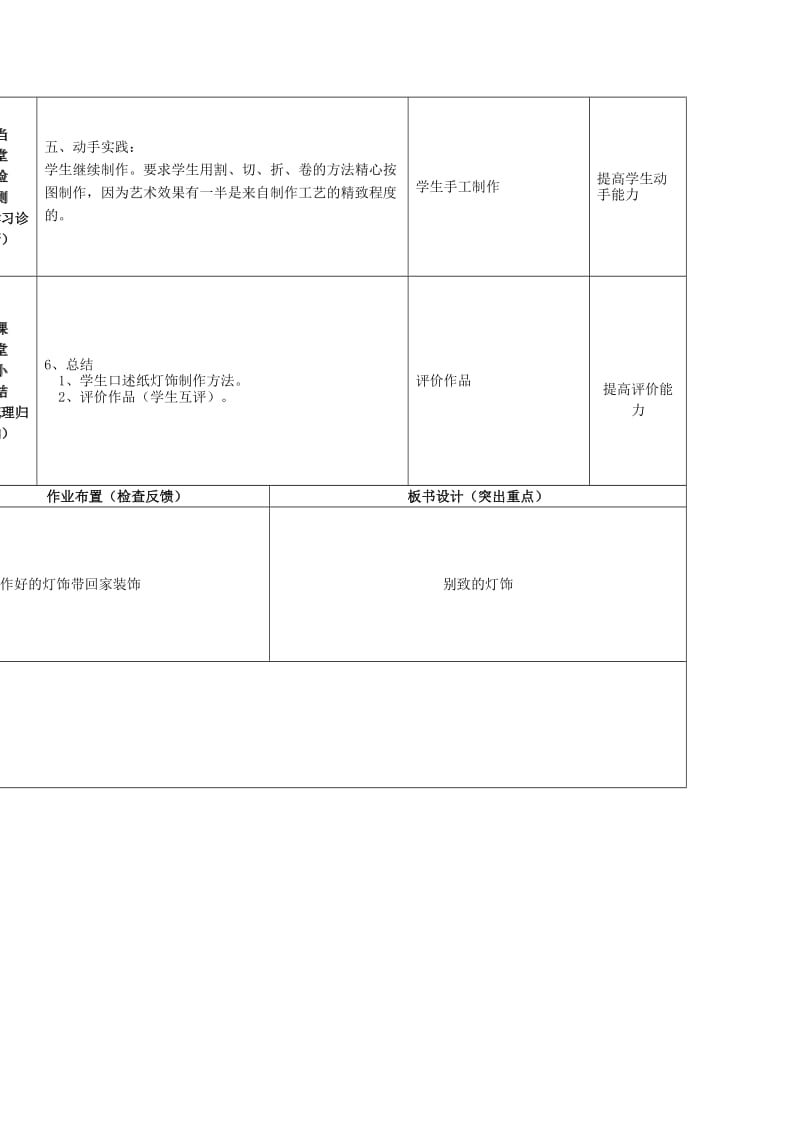 2019春五年级美术下册 第5单元 有趣多变的造型乐园 第14课《别致的灯饰》教案2 岭南版.doc_第3页