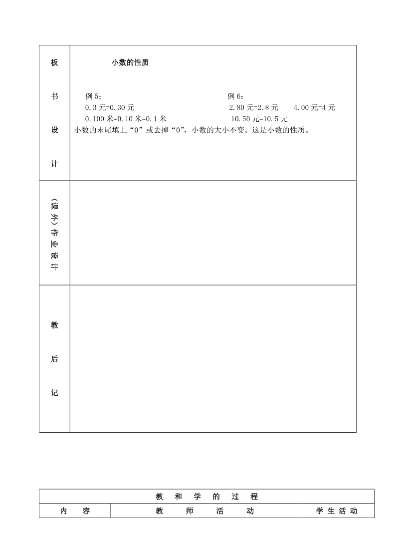 五年级数学上册 三 认识小数 小数的性质教案 苏教版.doc_第2页