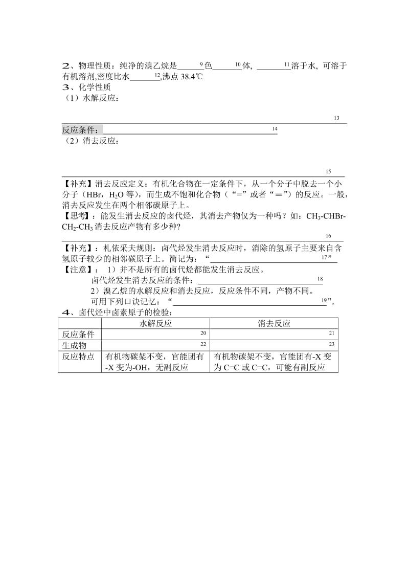 2019-2020年高二化学卤代烃对人类生活的影响.doc_第2页