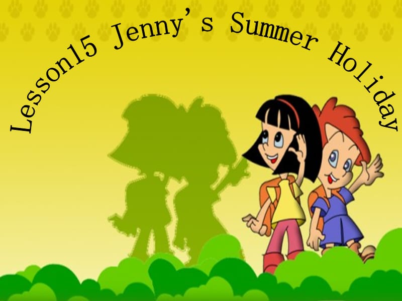 2019春六年级英语下册 Lesson 15《Jenny’s summer holiday》课件4 （新版）冀教版.ppt_第1页