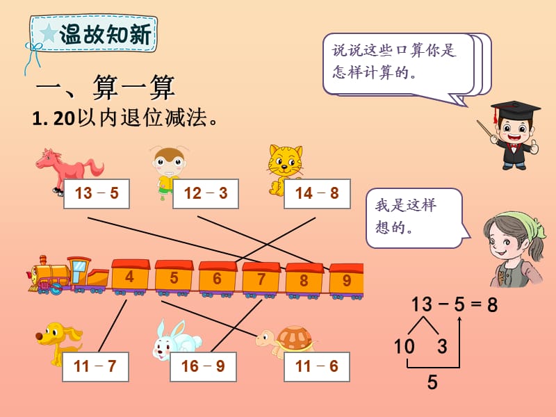 一年级数学下册 第8章 总复习 8.1 加法和减法课件 新人教版.ppt_第2页