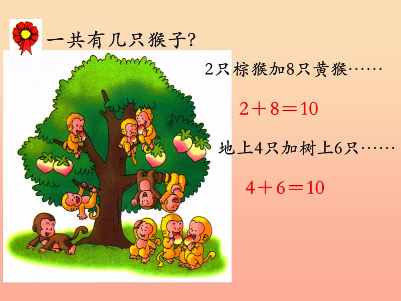 一年级数学上册第5单元10以内的加法和减法10的加减法教学课件冀教版.ppt_第3页