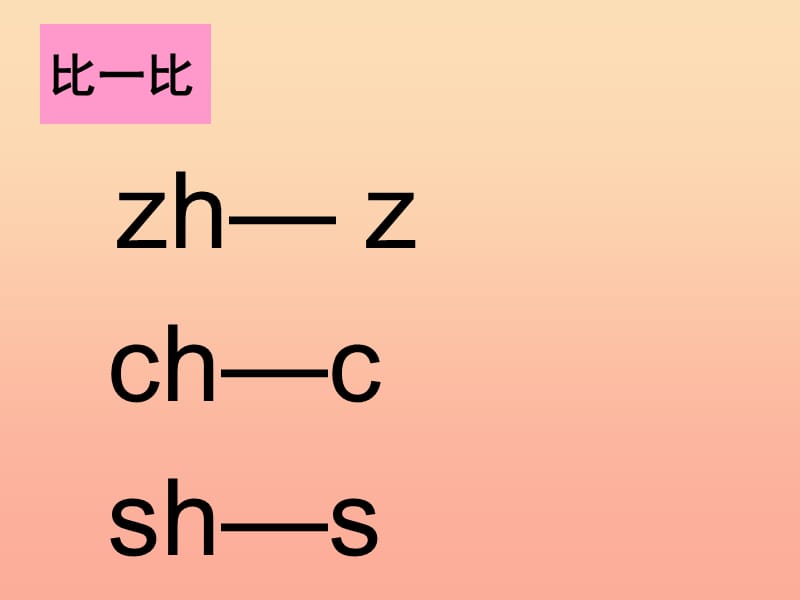 一年级语文上册 我们学拼音 zhchsh课件 长春版.ppt_第3页