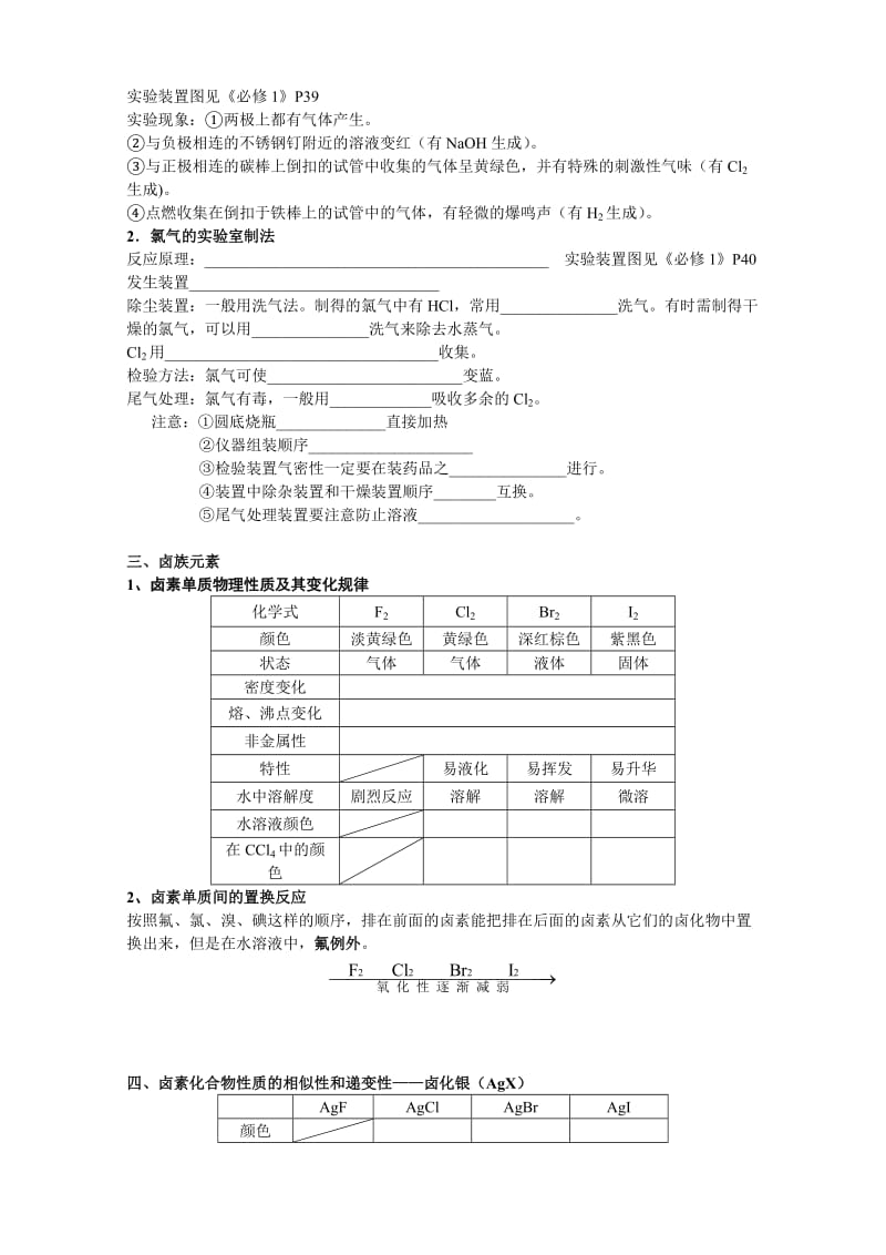 2019-2020年高中化学 考查点4 氯、溴、碘及其化合物教案 苏教版必修1.doc_第2页