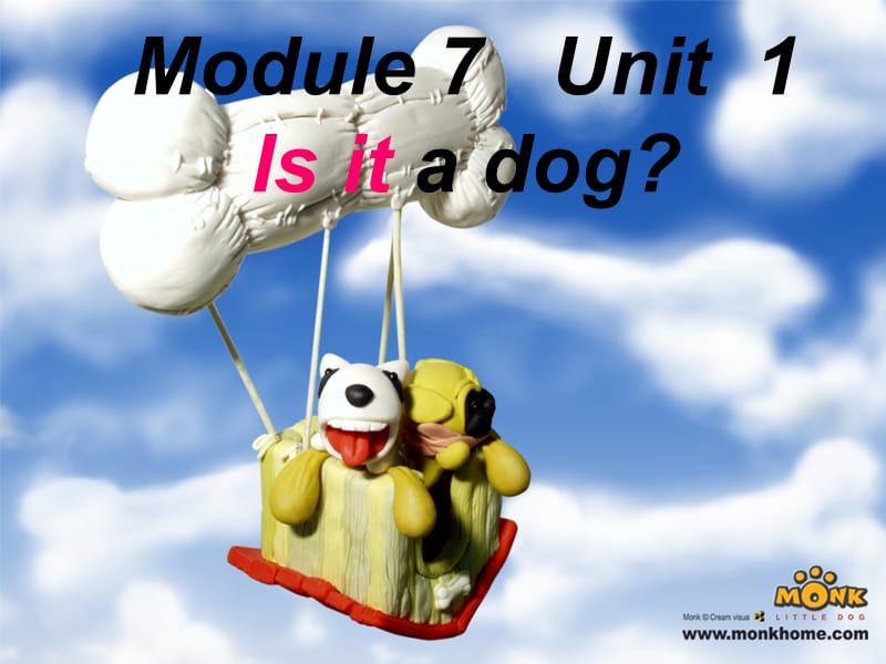 一年级英语上册 Module 7 Unit 1 Is it a dog课件3 外研版.ppt_第1页