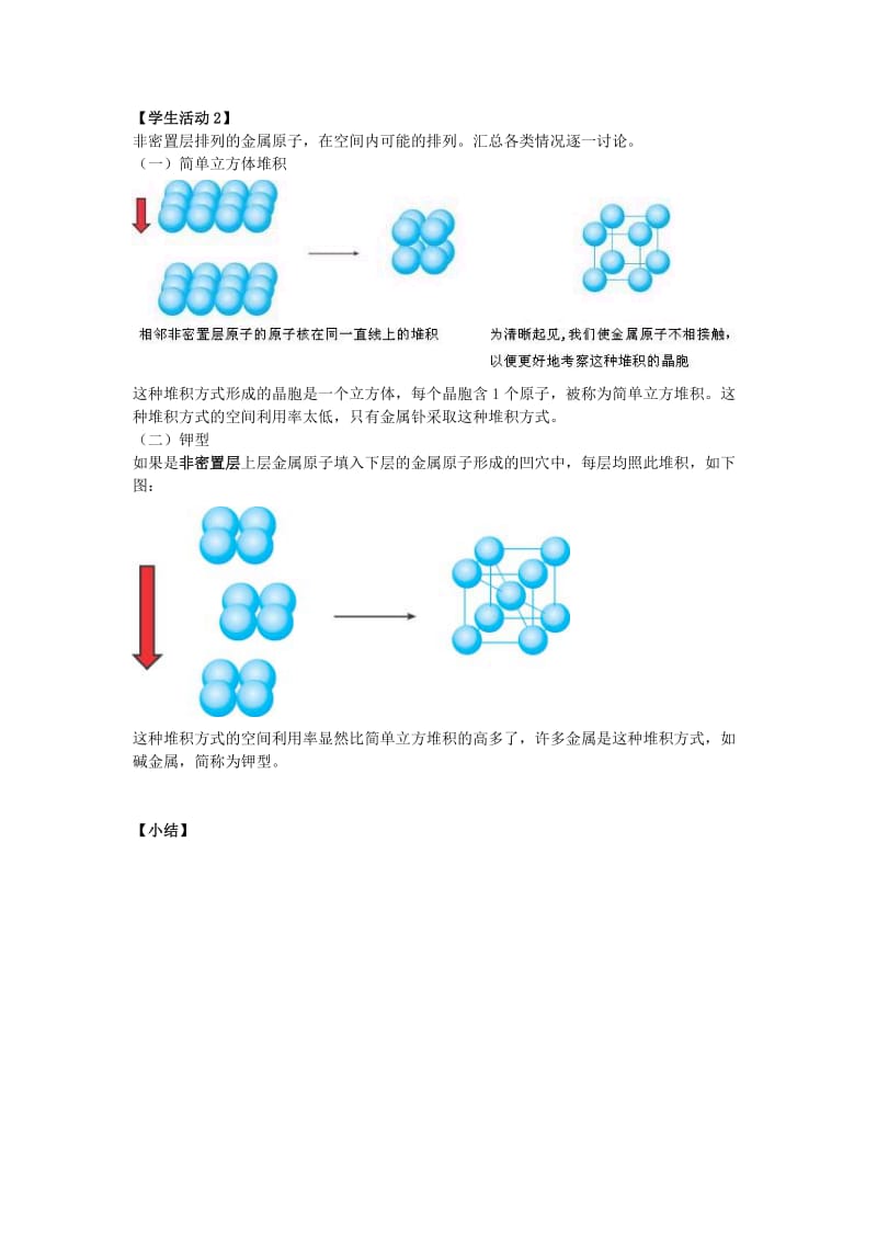 2019-2020年高中化学《金属晶体》教案15 新人教版选修3.doc_第2页