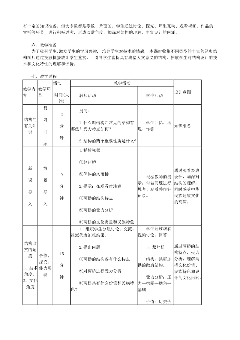 2019-2020年高中通用技术 经典结构的欣赏3教案 苏教版必修2.doc_第2页