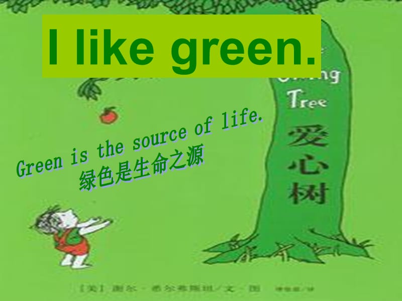 三年级英语上册 Unit 6 Lesson 3 I Like Green课件 鲁科版.ppt_第2页