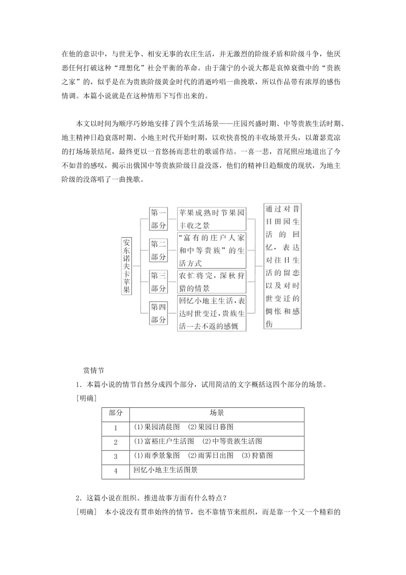 2019-2020年高中语文第4课安东诺夫卡苹果教学案新人教版选修《外国小说欣赏》.doc_第3页