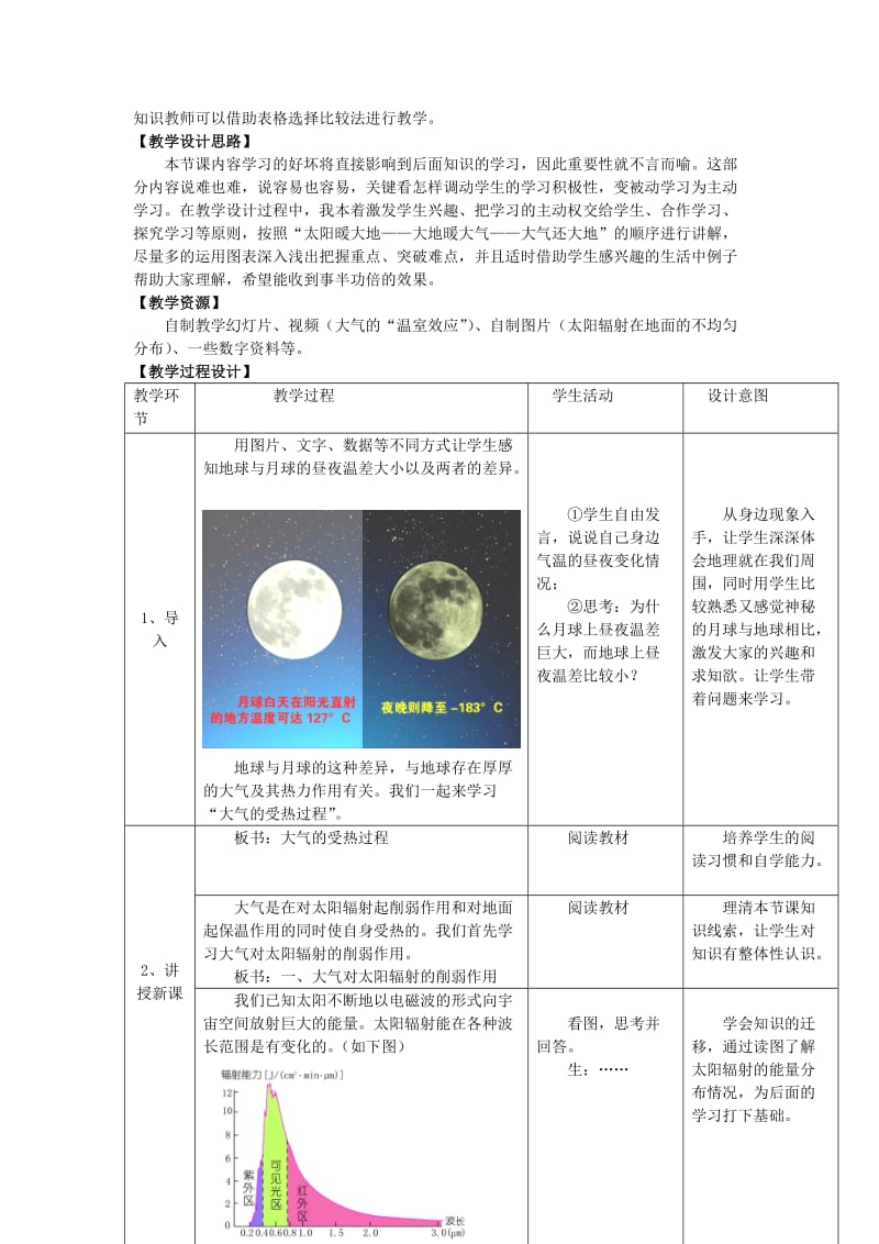 2019-2020年高中地理《第二章 自然环境中的物质运动和能量交换》教案 湘教版必修1.doc_第2页