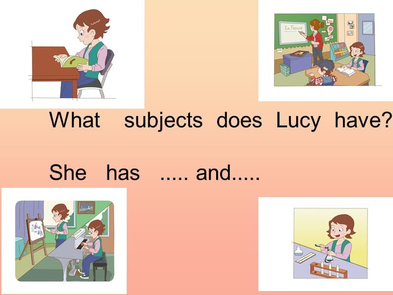 五年级英语上册 Unit 4 Lesson 1 Lucy is in a new school课件 鲁科版.ppt_第1页