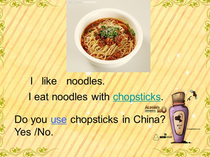 三年级英语上册Module1Unit1DoyouusechopsticksinEngland课件1外研版一起.ppt_第3页